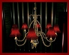 RED LOUNGE CHANDELIER