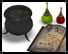 Spellbook and Cauldron