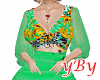 yBy VSC Dress Green