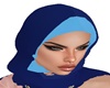 Arabic Hijab Blue