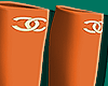 CC Orange Boots