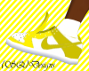 {SQ}Yellow/White Nikes