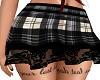 Black Lace Skirt & tatto