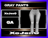 GRAY PANTS