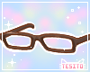 Brown glasses ♡
