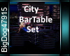 [BD]CityBarTableSet
