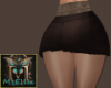 MzE Brown Leather Skirt
