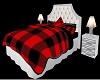 {F} BED QU BUFFALO RED