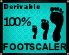 {L} M/F 100% Foot Scaler