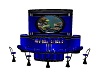 Blue Fish Tank Bar
