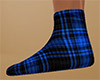 Blue Socks Plaid (F)