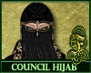 Council Hijab Black