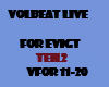 volbeat for evigt live