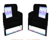 Blk/Pastel Glow Chairs