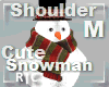 R|C Snowman Left Xmas M