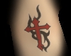 R Cross Tattoo - request