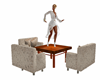 dance table + chairs