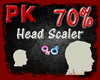 Head P. Scaler 70% M/F
