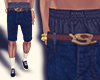 M. Retro Blu Denim Short