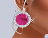 VIOLET Pink Earring
