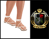 LV  Bran Cream Sandals