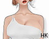 HK` White Dress