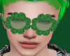 M* Shamrock Glasses