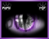 Unisex Purple Silver Eye