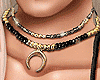 LEOPARD Black Necklace