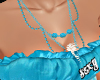 (X)aqua necklaces