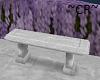 ~CR~Stone Bench