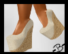 -B- Linen Wedges