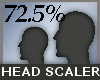 72.5 % Head Scale -M-