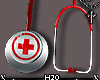 Stethosope Nurse Red