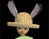Straw Bunny Hat