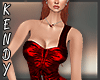 K~ Red bodysuit