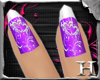 +H+ Nails - Glam Purple