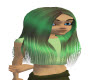 Shiny Green Hair