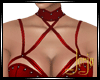 [JSA] Stud Leather Red