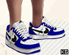 J1 Blue White *M