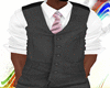 [EB]Grey Pink Vest Combo