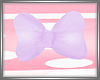 ⚓ Lilac Bow Pillow