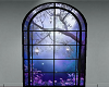 Purple Fairy Arch Window