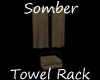 Somber Towel Rack