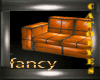 Fancy art leahter sofa