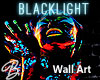 *B* Blacklight Wall Art