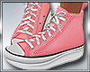 Pink High Sneakers