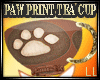 (LL) Paw Print Tea Cup