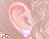 N' Purple Heart Earrings