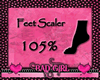 Feet Scaler 105% F/M